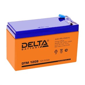 Аккумулятор для ИБП 12V 9Ah Delta DTM 1209, AGM, клеммы F2 33711