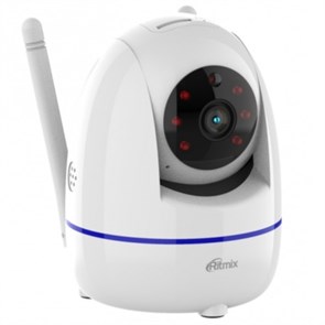 Сетевая камера RITMIX IPC-210 (1080p, поворот/наклон/приближение, аудио, Wi-Fi, microSD, YCC365 Plus) 34118