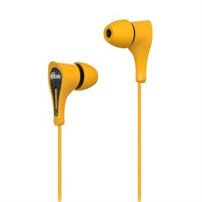Ritmix RH-012 Orange (внутриканальные, 20Гц-20кГц, 32Ом, 104 дБ/мВт, 3.5мм, кабель 1,2 м) 34106