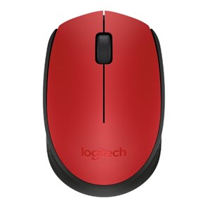 Мышь беспров. Logitech M171 Red/Black, mini, USB (910-004641) 34155