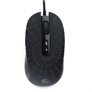 Мышь Gembird MG-560, игровая, USB, 3200dpi, 7кн., подсветка, макросы 34321