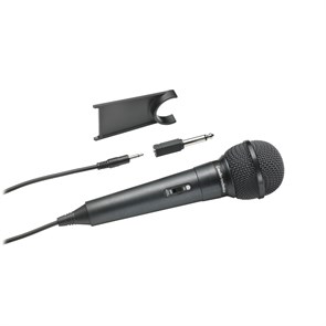 Микрофон динамический Audio-Technica ATR1100 чёрный, 80Гц-12кГц, 500Ом, -59 дБ, кабель 3м 34515