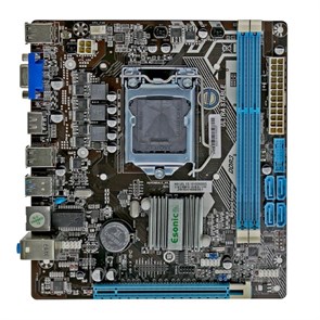 Socket 1150 Esonic H81JEL (iH81, 2xDDR3, SATA 6Gb/s, D-SUB/HDMI, 2xUSB 3.0, GLAN, mATX) 34592