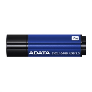 USB 3.1 Flash Drive 64GB ADATA Superior S102 Pro, синий алюминий (AS102P-64G-RBL) 34411