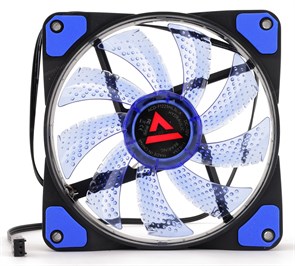 Вентилятор ACD-F1225HL3L-A 120x120x25мм, 3-pin, Blue LED, hyrdaulic, 1300rpm, 26.4dBA, 41.4CFM 33984