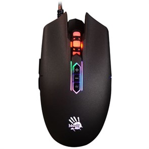 Мышь A4Tech Bloody Q80, черная, игровая, 3200dpi, 8кн., USB 34793