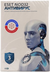 Антивирус Eset NOD32 Антивирус на 3ПК (1год / продление 20 мес.) 14494
