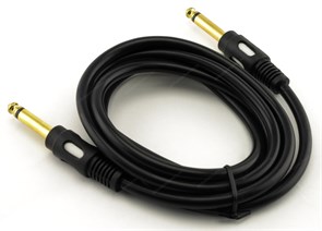 Кабель jack 6.3 мм (M) - jack 6.3 мм (M) TS, моно, 1.5м 34620