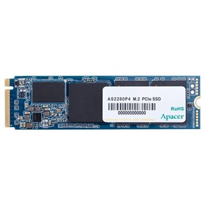 SSD M.2 2280 PCIe 3.0 x4 1 TB Apacer AS2280P4, 3000/2000, 3D TLC, 800TBW (AP1TBAS2280P4-1) 34858