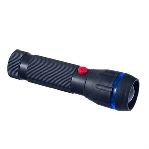 Фонарь PERFEO LT-006 50lm, 1LED, zoom, 3xAAA, черно-синий 34358