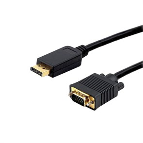 Кабель DisplayPort (20M) - VGA (15M), 1.8м, Cablexpert 34890