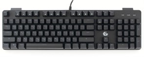 Клавиатура Gembird KB-G530L, механическая, перекл. Outemu Blue, подсветка, 104кл., USB 34913