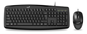 Клавиатура+мышь Genius Smart KM-200 (KB-200 + XScroll V3), Black, USB 34959