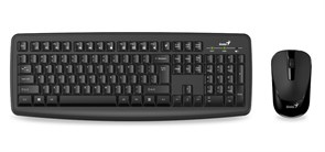 Клавиатура+мышь беспроводные Genius Smart KM-8100, Black, 104кл., USB 34960