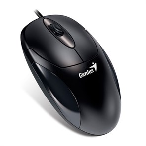 Мышь Genius XScroll V3 Optical Black, 1000dpi, USB 34950