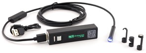 Эндоскоп F150 (1280*720, 6led рег. подсветка, кабель 2м, акк. 500mAh, IP68) USB / Wi-Fi 35029