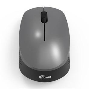 Мышь беспров. Ritmix RMW-502, Black-Grey (1200dpi, 2xAAA) 35107