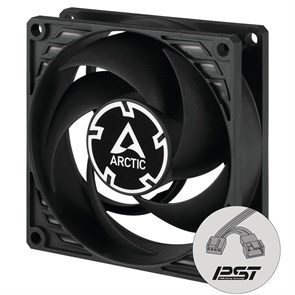 Вентилятор ARCTIC P8 PWM PST 80x80x25мм, черный 35127