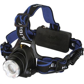 Фонарь ULTRAFLASH E-150, налобный, Cree диод 35041