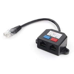 Разветвитель NCA-SP-01A UTP 1 x RJ45 -> 2 x RJ45 10/100 35266
