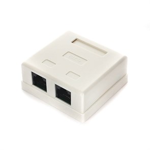 Розетка RJ-45 категория 5 (2 порта) 4430