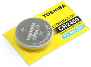CR2450 Toshiba (Li, 3V) 1шт. 33823