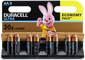AA (LR06) Duracell Ultra Power, 1.5V, упаковка 8шт. 35049