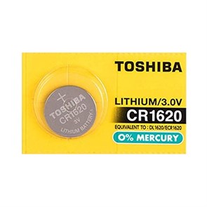 CR1620 Toshiba (Li, 3V) 1шт. 33820