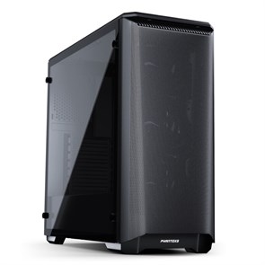 ATX Phanteks Eclipse P400A Black зак. стекло, 3x120ARGB[6x120/6x140], 2xUSB3.0, GPU<420 мм CPU<160 мм, БП<270 мм 35347