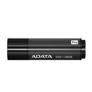 USB 3.2 Flash Drive 128GB ADATA Superior S102 Pro, серый алюминий (AS102P-128G-RGY) 34413