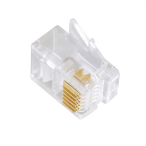 RJ-12 коннектор телефонный 6P6C, 1шт. 30682