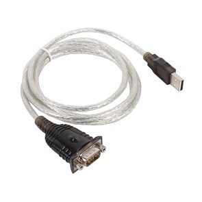 Переходник-конвертер USB-->COM Orient USS-111N18 (Am-9m, чип Prolific PL2303HXD, 1.8 м, крепёж - гайки) 35474