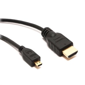 Кабель HDMI19M - microHDMI19M Oxion, 1м 35408
