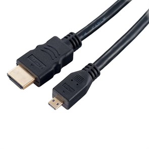 Кабель HDMI19M - microHDMI19M Perfeo, 2м (H1102) 35409