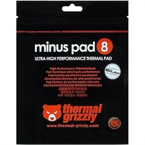 Термопрокладка Thermal Grizzly Minus Pad 8 120x20x1,0 мм (2шт.) 8 W/mK TG-MP8-120-20-10-2R 35514