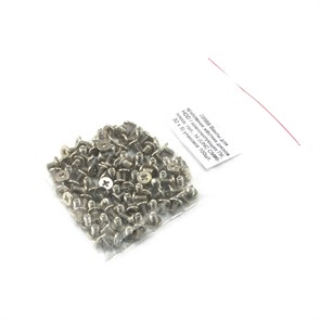 Винты для крепления жёстких дисков HDD / комплектующих ПК, плоск. гол., Ni (UNC CM#6-32 x 5) упаковка 100шт. 35669