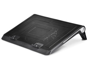 Подставка (охлаждение) для ноутбука Deepcool N180 FS Black 17" (метал+пластик, 180мм, USB) 35621