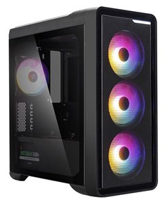 mATX Zalman M3 Plus RGB Black зак. стекло, 4x120RGB[8x120], 3xUSB3.0+2.0/Audio I/O, GPU<330 мм CPU<165 мм БП<180 мм 35882