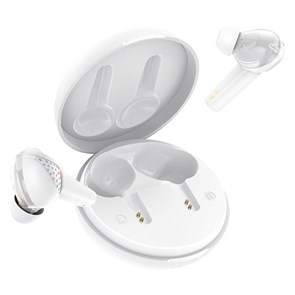 HOCO ES55 Songful TWS (белая, Bluetooth 5.1, 2x35(400)mAh, 4(20)ч работы) 35847