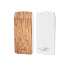 Портативный аккумулятор hoco J5 8000mAh, 2xUSB 2A, дерево 36052