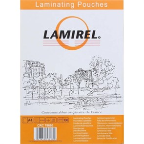Плёнка для ламинирования А4, 125 мкм, 100 шт. Lamirel (CRC-78660) 32120
