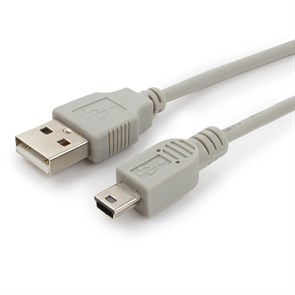 Кабель USB A --> mini-USB 5P 0.9м (USB 2.0) 7734