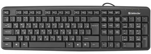 Клавиатура Defender Element HB-520 PS/2, BLACK 35872