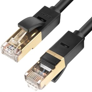 Patch-cord FTP кат.6, 2м Greenconnect медь 24AWG, 24K Gold (GCR-LNCG626-2.0m) 35630