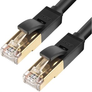 Patch-cord FTP кат.7, 0.5м, Greenconnect медь 28AWG (GCR-LNC701-0.5m) 35985