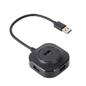 USB 3.0 Hub 4 port пассивный, +micro-USB 0.3м, VCOM DH307 36284