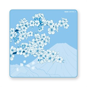 Коврик для мыши X-raypad Aqua Control II Sakura Blue XL Square (500x500x4мм) 36419