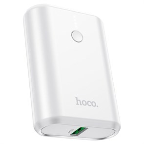 Портативный аккумулятор hoco Q3 10000mAh, 1xUSB 20W, PD20W, QC3.0, белый 36245