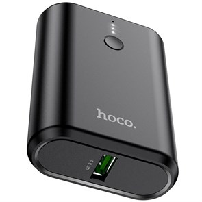 Портативный аккумулятор hoco Q3 10000mAh, 1xUSB 20W, PD20W, QC3.0, чёрный 36442