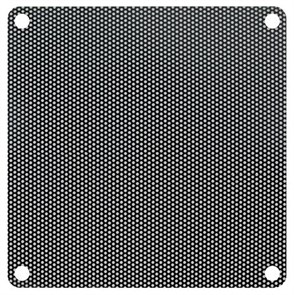 Фильтр для вентилятора сетка ПВХ 120x120 мм, чёрный 36353